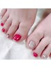 【Foot】選べる定額フットネイル 