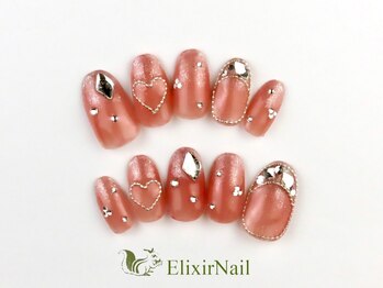 エリクサーネイル 池袋(Elixir Nail)/定額b カジュアル/クーポン使用