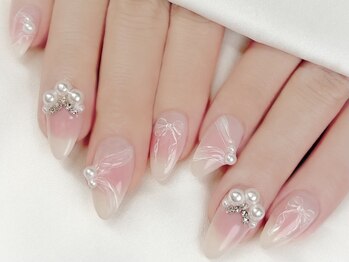 クラルトゥーナ 表参道(Curaltuna)/リボンネイル