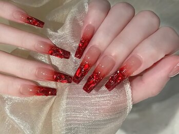 ウエスト コースト ネイルサロン(West coast Nailsalon)の写真/長さ出し1本~◎折れ欠けはもちろん丸い,小さい,深爪等の悩みに10本ナチュラル長さ出しも!超得クーポン多数!