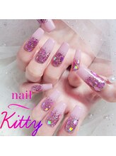 キティ なんば店(Kitty)/ジェルチップ☆持ち込みデザイン