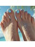 【先着10名】夏の間ずっと理想の足元へ!フットネイル3回コース☆当日相談可