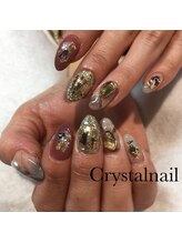 クリスタルネイル ボンベルタ橘店(CRYSTAL NAIL)/ニュアンスネイル