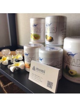 モミ(momi)/バリで販売しているヘアクリーム