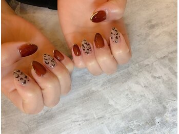 エトワール 中川中島店(Etoile)/レオパードネイル
