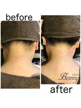 銀座ボニー 東日本橋店/うなじワックス