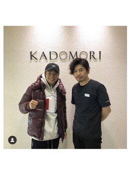 カドモリ 恵比寿代官山(KADOMORI)/武尊さんご来店【小顔美容鍼】
