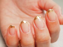 ビューティトリップ(Beauty TRIP)/シンプル＆上品　ミラーフレンチ