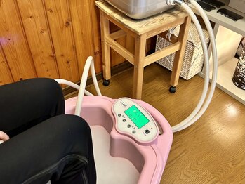 ヨサパーク ひだまり 日立店(YOSAPARK)/水素&マイクロバブルフットバス