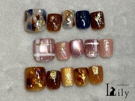 【フット】月替わり定額アート