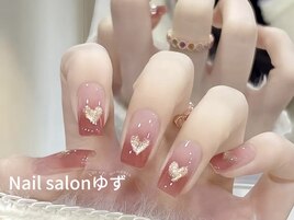 ハート/薔薇ネイル/埋め尽くし