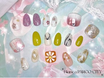 ビアンカ PARCO CITY 浦添店(Bianca)の写真/《シンプル~トレンドデザイン、豊富にご用意♪》初回オフ無料/カラーチェンジ◎ネイルをお得に楽しめる☆