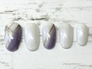 斜めフレンチnail