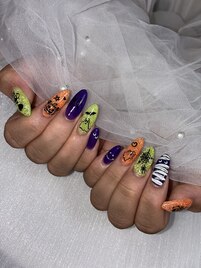 ハロウィンネイル
