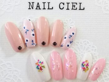 ネイル シエル(nail ciel)の写真/【アートこだわり派の方にオススメ】オリジナル最旬nailが充実★デザイン持ち込み可【やり放題120分¥7980】