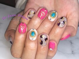 【自爪ネイル】POPネイル