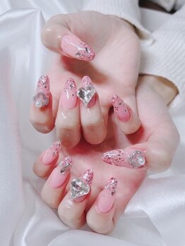 ミミ(mimi)の写真/カラーは200種類以上！パーツはキレイ系・かわいい系・ポップなものまで250種類以上！[北千住駅徒歩4分]