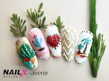 ネイリックス アヴェニール(NAILX avenir)/ぷっくりさぼてん