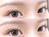 【アイデザインフルコース】立ち上げまつ毛パーマ+眉毛WAX¥9900
