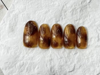 リライトネイル(Relight nail)/べっこうネイル☆