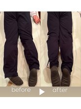 ディライト 小黒川店(D-LIGHT)/骨格ケアでまっすぐ美脚へ