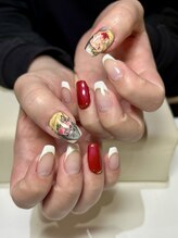 スターチス 行徳(statice)/がっつり痛ネイル！