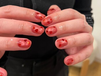 ラグ ネイル(RAG nail)の写真/爪を傷めないパラジェル使用♪派手じゃなくても目を引く指先へ。シンプルネイルこそ技術の差。