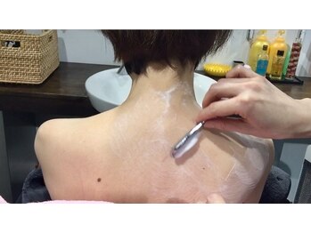 シャボン(Ladies Shaving Salon Sha☆bon)/ブライダル　背中