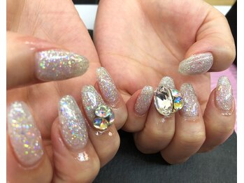 イーズネイル 堺(e's Nail)/キラキラネイル