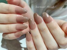 ヘアーアンドネイルマニッシュ(hair＆nail Manish)/ラメグラデーション