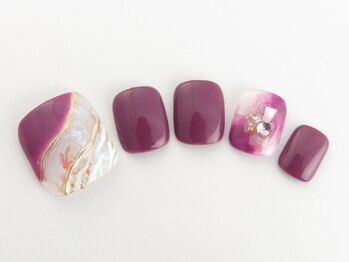ネイルサロンディーバ 表参道店(Diva)/FootデザインSelect ￥8,910