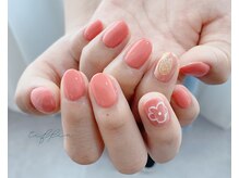 ネイルサロン ティフィン(tiffin)/～ぷっくりフラワーネイル～