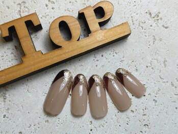 サロン ザ トップ(Salon the Top)/Wカラーフレンチ