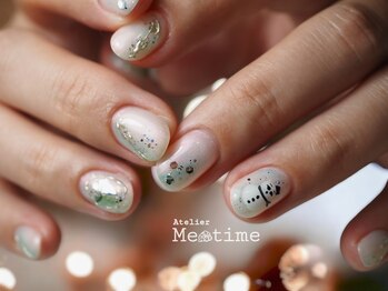 アトリエ ミータイム(Atelier Me-time)/雪だるまネイル