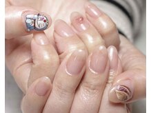 ヒュッゲ(Hygge)/自爪風ネイル※キャラ＋１