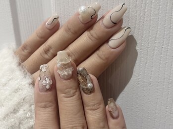 コム 草加マルイ店(com by neolive)/ニュアンスネイル*10900円