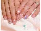 水滴アートがきらっと光る
