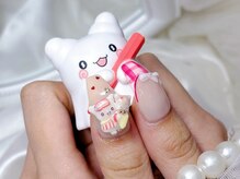 プティネイル(Puty Nail)/はなまるおばけ 3D 親指ネイル