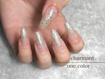 シャルモン(charmant)の写真/施術が早いのに仕上がりがキレイ!マグネットやカラー,パーツも種類豊富◎【フィルイン/パラジェルも対応】