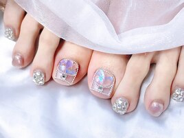 ビジューネイル/フットネイル