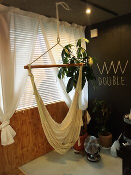 ヘアーアンドリラックス ダブル(HAIR&RELAX DOUBLE)/美容室と併設しております♪