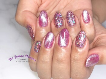 アン ジョーヌドラゴ/【自爪ネイル】ギャラクシー