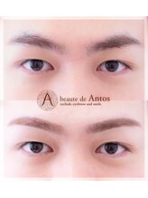 ボーテ ド アントス beaute de Antos/ダブルカラーのメンズ眉で洒落感