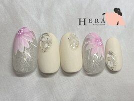 フラワーアート　お花