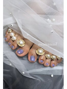 マナネイル(mananail)/フット/フラッシュネイル/東岩槻