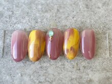 ネイルサロン アージュ(Nail Salon A jyu)/春マーブル