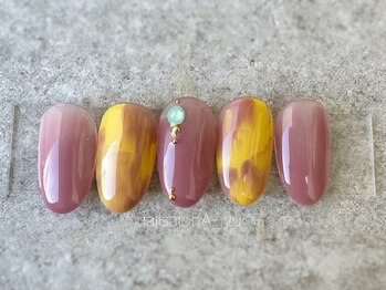 ネイルサロン アージュ(Nail Salon A jyu)/春マーブル
