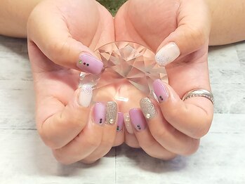 アジサイっぽいお任せデザイン