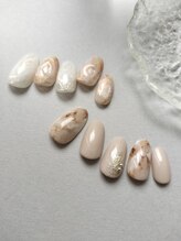 ミースネイル(mys.nail)/【定額ネイル】大人ニュアンス