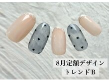 ワンフォアスマイル 北谷店(One for smile)/8月の定額ネイルデザイン☆